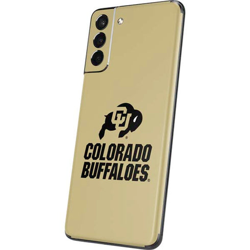 University of Colorado CU Collegiate Text Galaxy S21 5G Skin