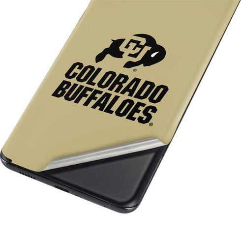 University of Colorado CU Collegiate Text Galaxy S21 5G Skin