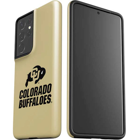 University of Colorado CU Collegiate Text Galaxy S21 Ultra 5G Pro Case