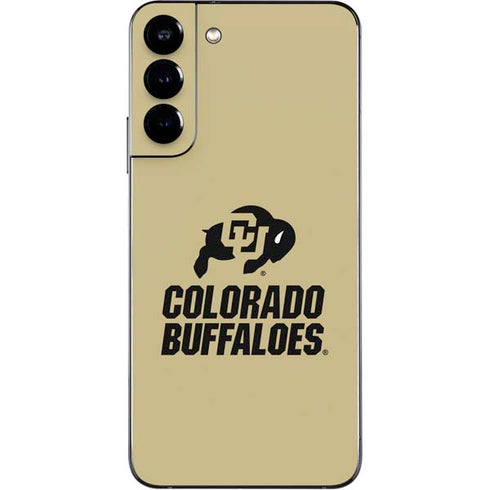 University of Colorado CU Collegiate Text Galaxy S22 Plus Skin