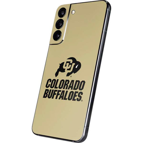 University of Colorado CU Collegiate Text Galaxy S22 Plus Skin