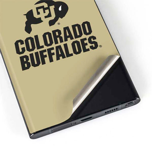 University of Colorado CU Collegiate Text Galaxy S22 Ultra Skin