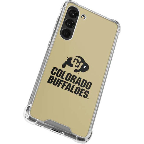 University of Colorado CU Collegiate Text Galaxy S23 Plus Clear Case