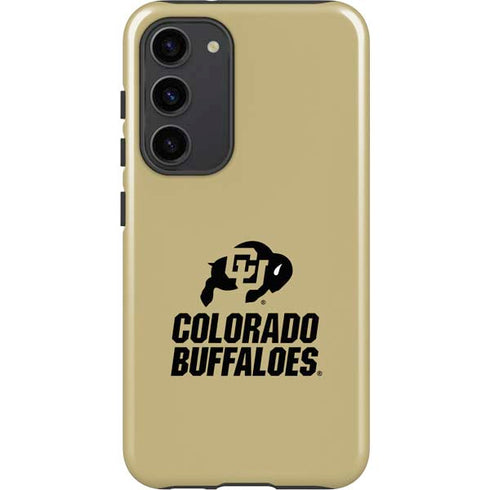 University of Colorado CU Collegiate Text Galaxy S23 Plus Pro Case