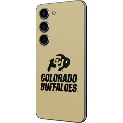 University of Colorado CU Collegiate Text Galaxy S23 Skin