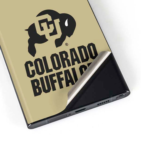 University of Colorado CU Collegiate Text Galaxy S23 Ultra Skin