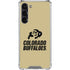 University of Colorado CU Collegiate Text Galaxy S24 FE Clear Case