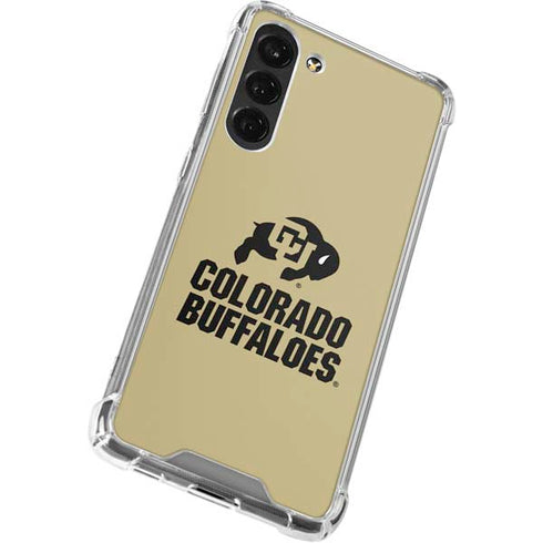 University of Colorado CU Collegiate Text Galaxy S24 FE Clear Case