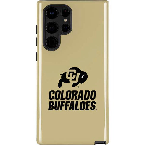 University of Colorado CU Collegiate Text Galaxy Cases