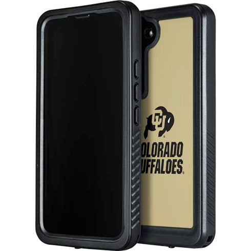 University of Colorado CU Collegiate Text Galaxy S24 Waterproof Case