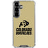University of Colorado CU Collegiate Text Galaxy S26 Clear Case