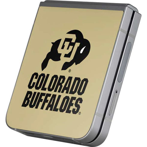 University of Colorado CU Collegiate Text Galaxy Z Flip6 Skin