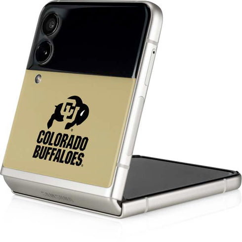 University of Colorado CU Collegiate Text Galaxy Z Flip3 5G Skin