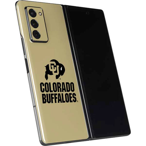 University of Colorado CU Collegiate Text Galaxy Z Fold2 5G Skin