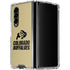 University of Colorado CU Collegiate Text Galaxy Z Fold4 5G Clear Case