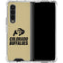 University of Colorado CU Collegiate Text Galaxy Z Fold4 5G Clear Case