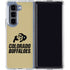 University of Colorado CU Collegiate Text Galaxy Z Fold5 5G Clear Case