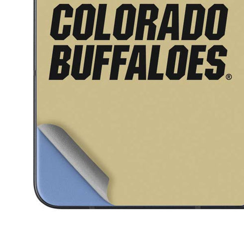 University of Colorado CU Collegiate Text Galaxy Z Fold5 5G Skin