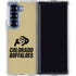 University of Colorado CU Collegiate Text Galaxy Z Fold7 Clear Case