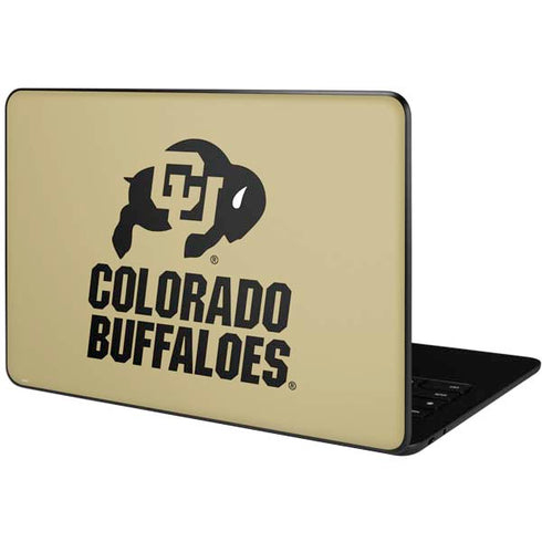 University of Colorado CU Collegiate Text Google Pixelbook Go Skin
