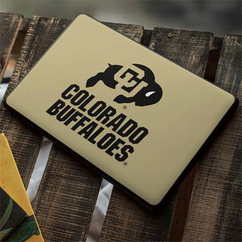 University of Colorado CU Collegiate Text Google Pixelbook Go Skin