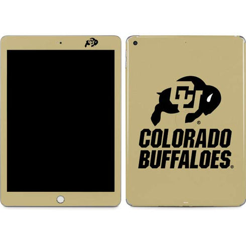 University of Colorado CU Collegiate Text Apple iPad Skin