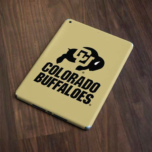 University of Colorado CU Collegiate Text Apple iPad Skin