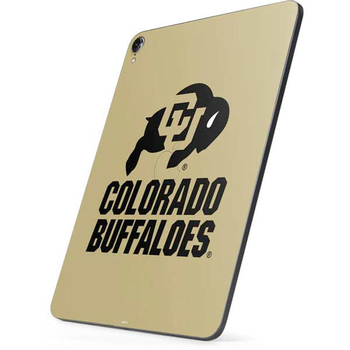 University of Colorado CU Collegiate Text Apple iPad Pro Skin