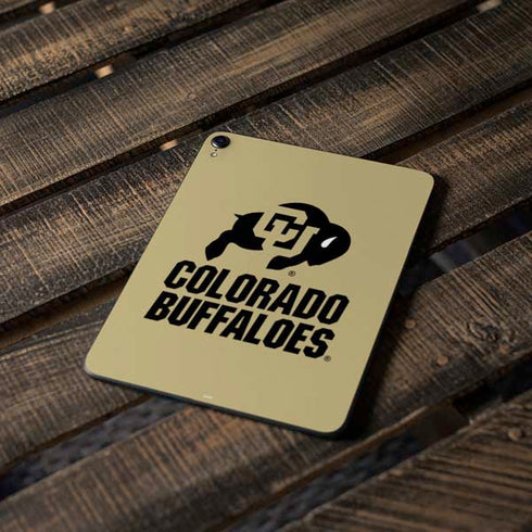 University of Colorado CU Collegiate Text Apple iPad Pro Skin