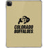 University of Colorado CU Collegiate Text iPad Pro 11in (2024) Clear Case