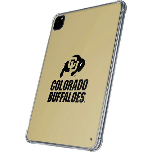 University of Colorado CU Collegiate Text iPad Pro 11in (2024) Clear Case