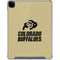 University of Colorado CU Collegiate Text iPad Pro 12.9in (2020) Clear Case