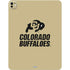 University of Colorado CU Collegiate Text iPad Pro 13in M4 (2024) Skin