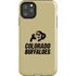 University of Colorado CU Collegiate Text iPhone Cases