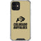 University of Colorado CU Collegiate Text iPhone 12 Clear Case