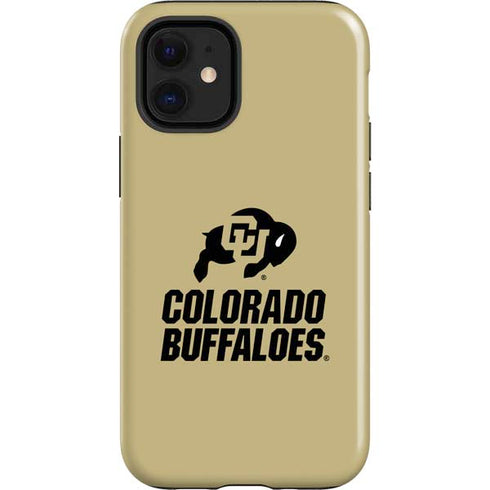 University of Colorado CU Collegiate Text iPhone 12 Mini Impact Case
