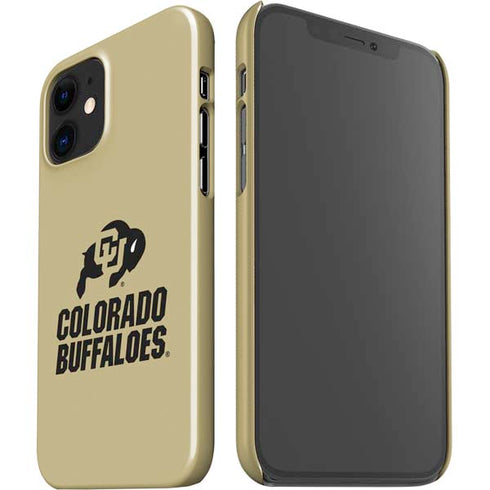 University of Colorado CU Collegiate Text iPhone 12 Mini Lite Case