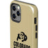 University of Colorado CU Collegiate Text iPhone 12 Pro Impact Case
