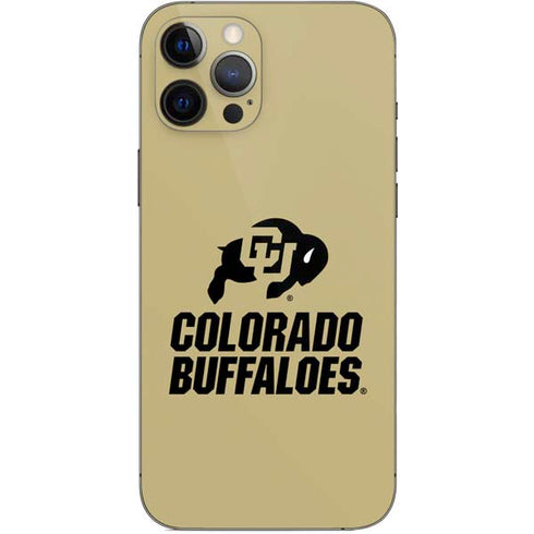 University of Colorado CU Collegiate Text iPhone 12 Pro Max Skin