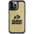 University of Colorado CU Collegiate Text iPhone Cases
