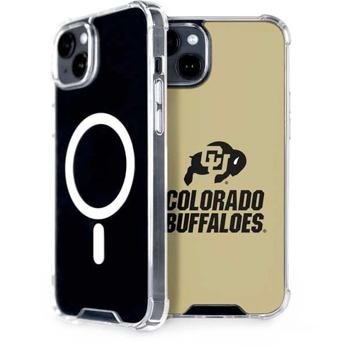 University of Colorado CU Collegiate Text iPhone 14 MagSafe Case