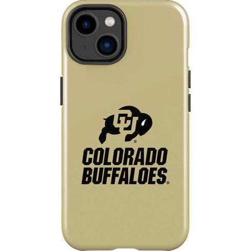 University of Colorado CU Collegiate Text iPhone 14 Plus Impact Case