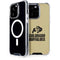 University of Colorado CU Collegiate Text iPhone 14 Pro MagSafe Case