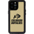 University of Colorado CU Collegiate Text iPhone 14 Pro Max Waterproof Case