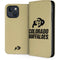University of Colorado CU Collegiate Text iPhone 15 Plus Folio Case