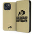University of Colorado CU Collegiate Text iPhone 15 Plus Folio Case