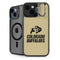 University of Colorado CU Collegiate Text iPhone 15 Plus Kickstand Case