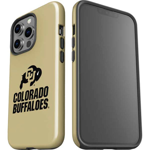 University of Colorado CU Collegiate Text iPhone 15 Pro Impact Case