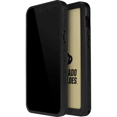University of Colorado CU Collegiate Text iPhone 15 Pro Waterproof Case