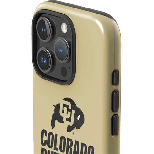 University of Colorado CU Collegiate Text iPhone 16 Pro Impact Case